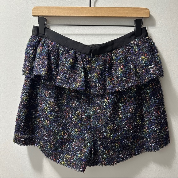 BCBG Generation Peplum Tweed Summer Shorts - Picture 3 of 10